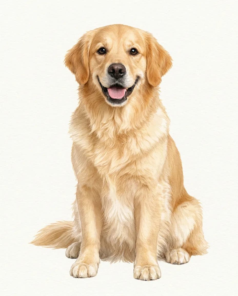 Pet Fine Art AI pet portrait style