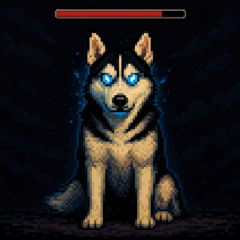Pet Pixel Art pet portrait example 4