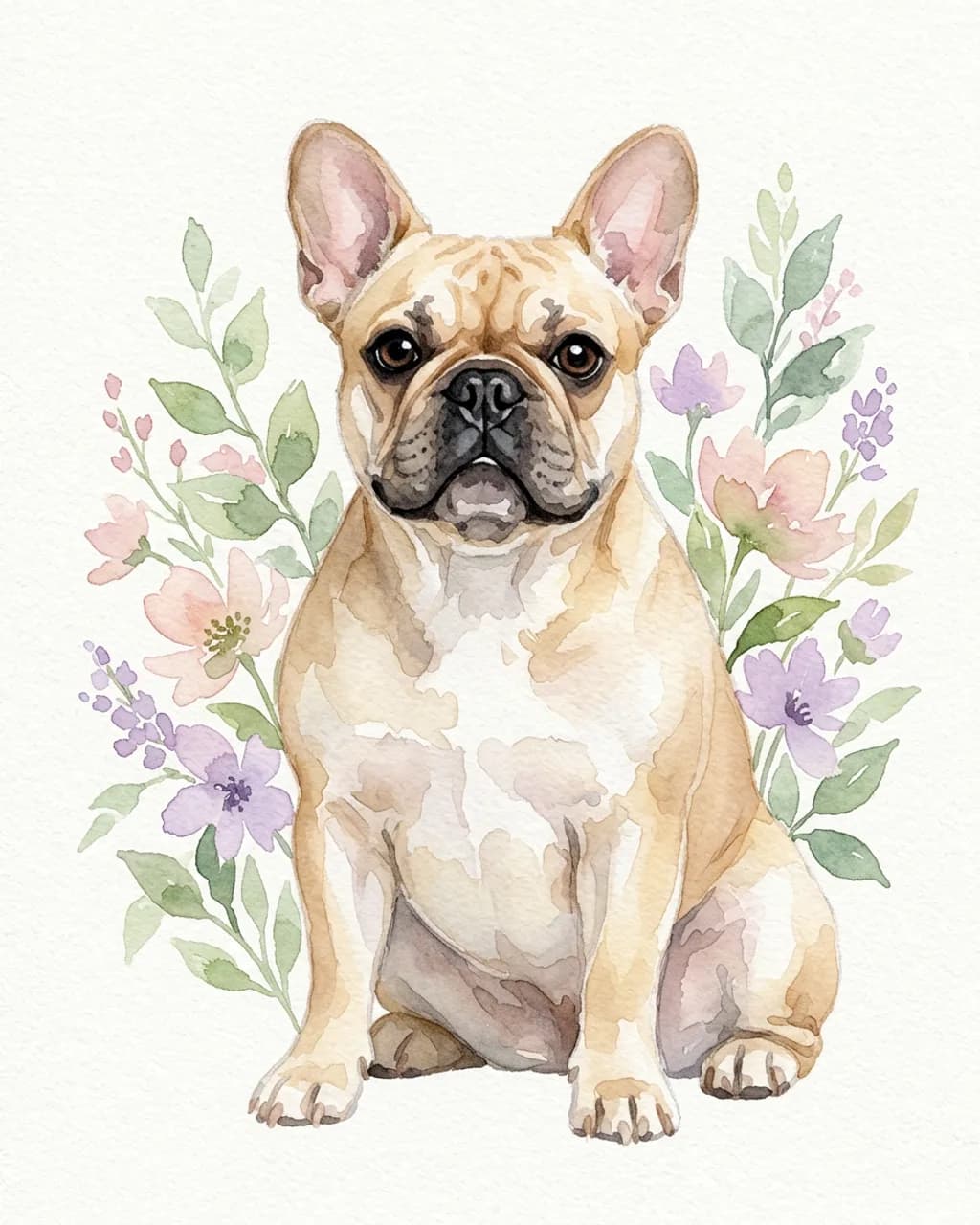 Pet Watercolour pet portrait background