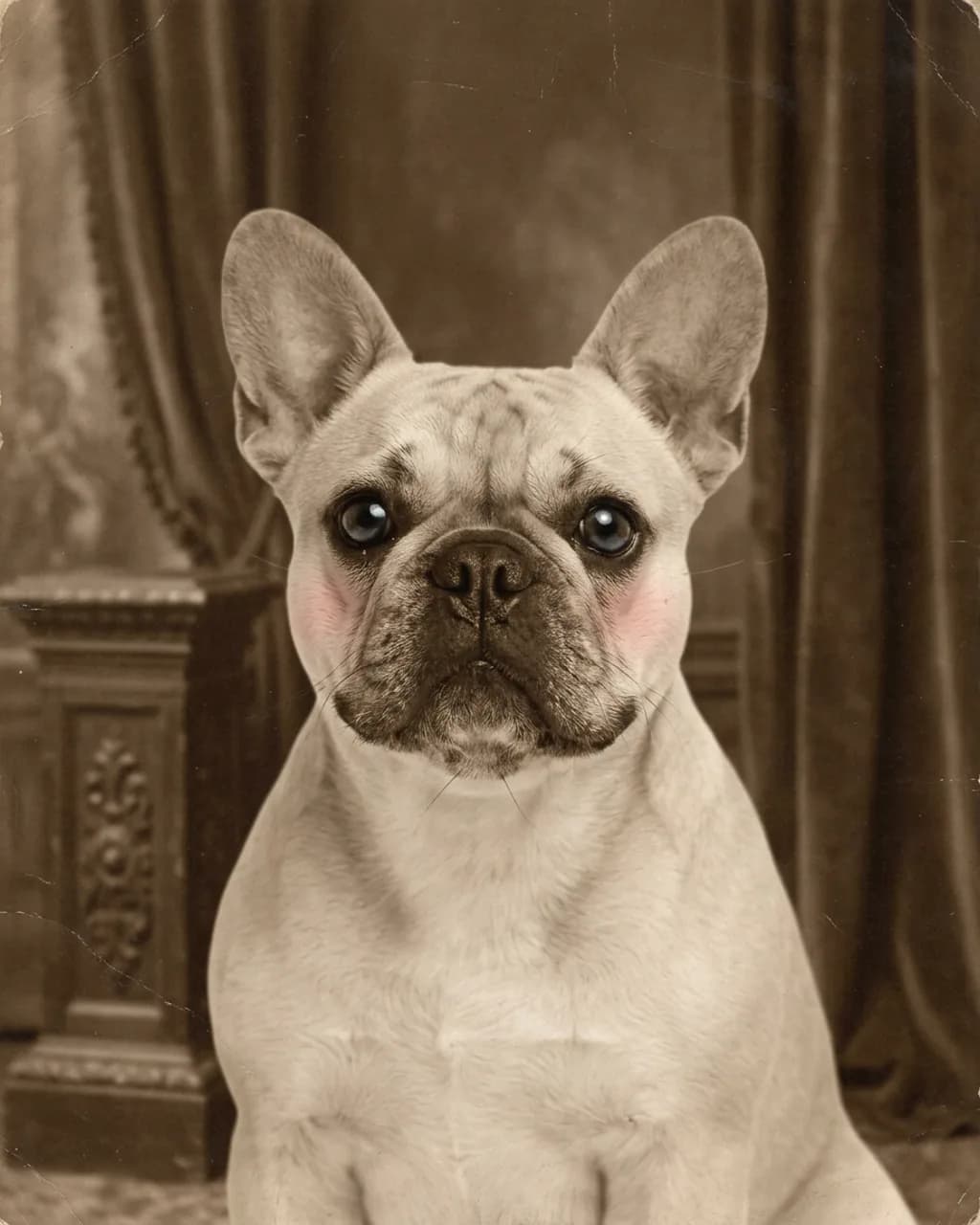 Pet Vintage pet portrait background